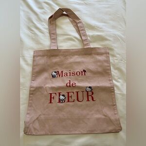 Hello Kitty Maison De Fleur Canvas Tote Bag